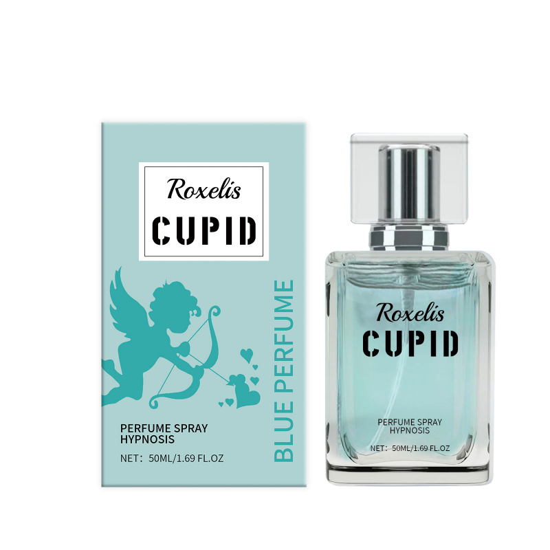Perfume Fragrance Blue - Perfume Roxelis Cupid Blue, fragrância fresca