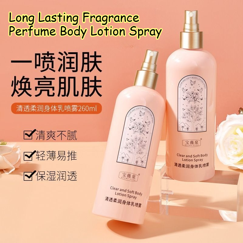 Perfume Fragrance Body Lotion - Spray Corporal, Perfume de Longa Duração,