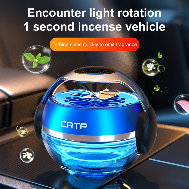 Perfume Fragrance Time - Perfume solar para painel de carro,
