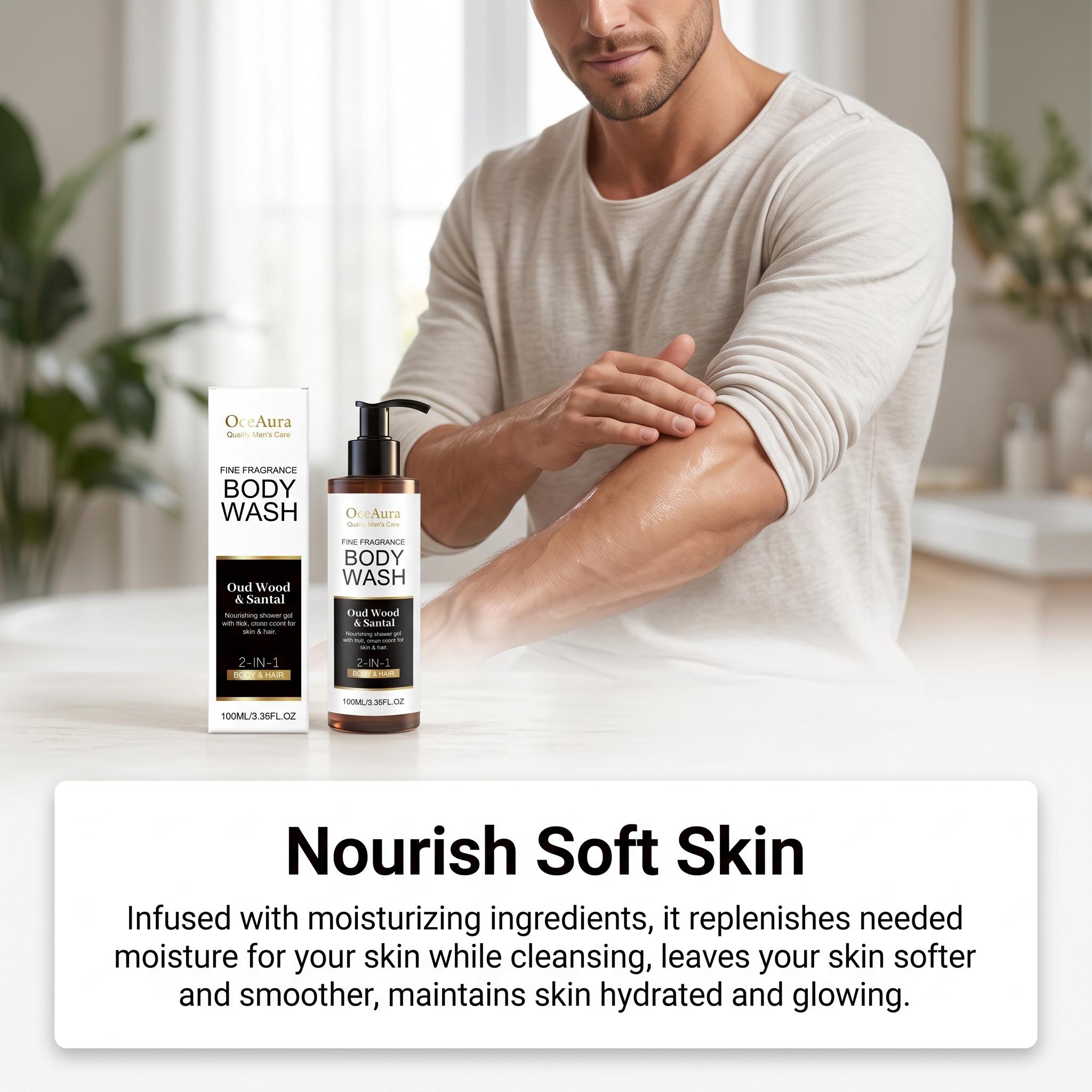 OceAura Sabonete Líquido Corpo - Perfume Fragrance Body Lotion avaliação e preço