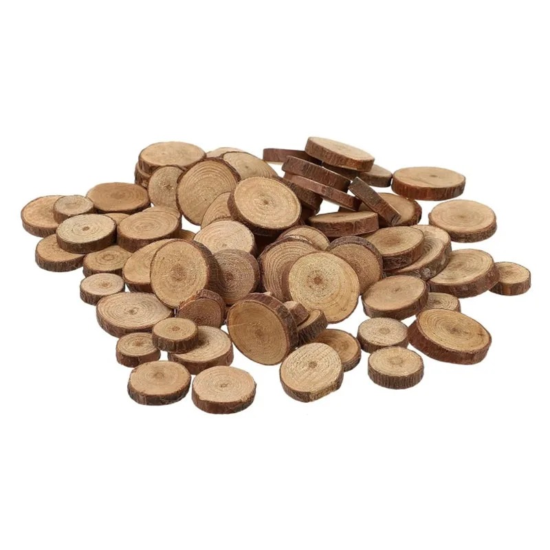 30 peças 1-3cm fatias de madei - Oud Wood Chip avaliação e preço