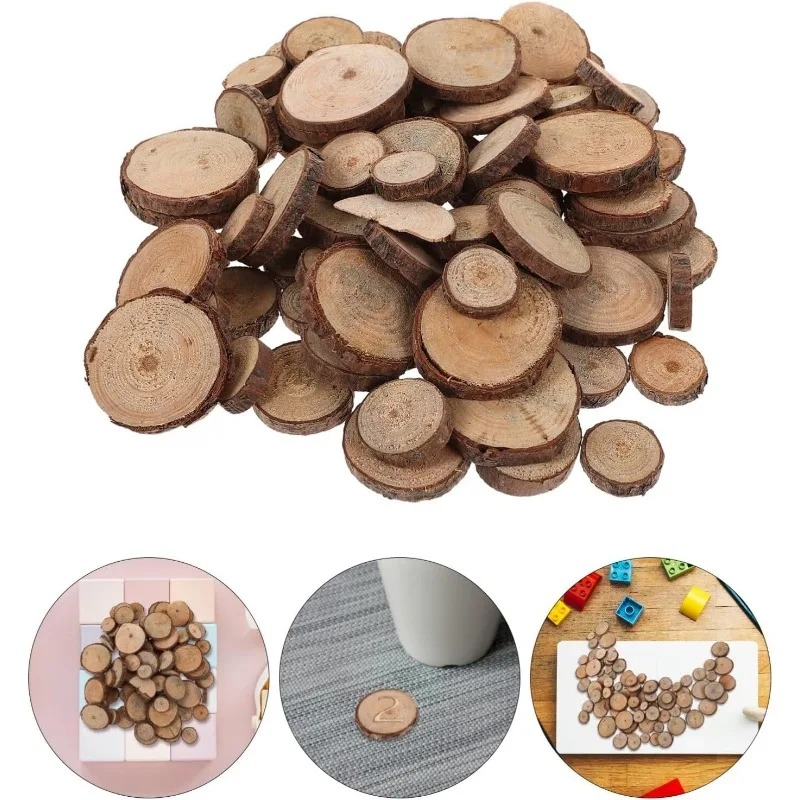 30 peças 1-3cm fatias de madei - Oud Wood Chip avaliação e preço
