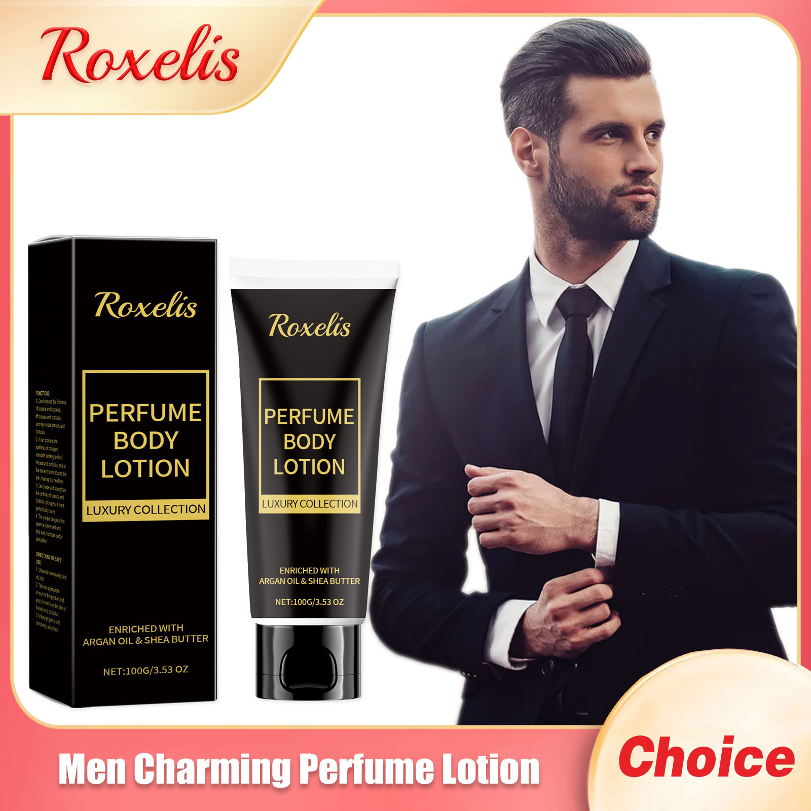 Loção Perfumada Masculina Char - Perfume Fragrance Body Lotion avaliação e preço