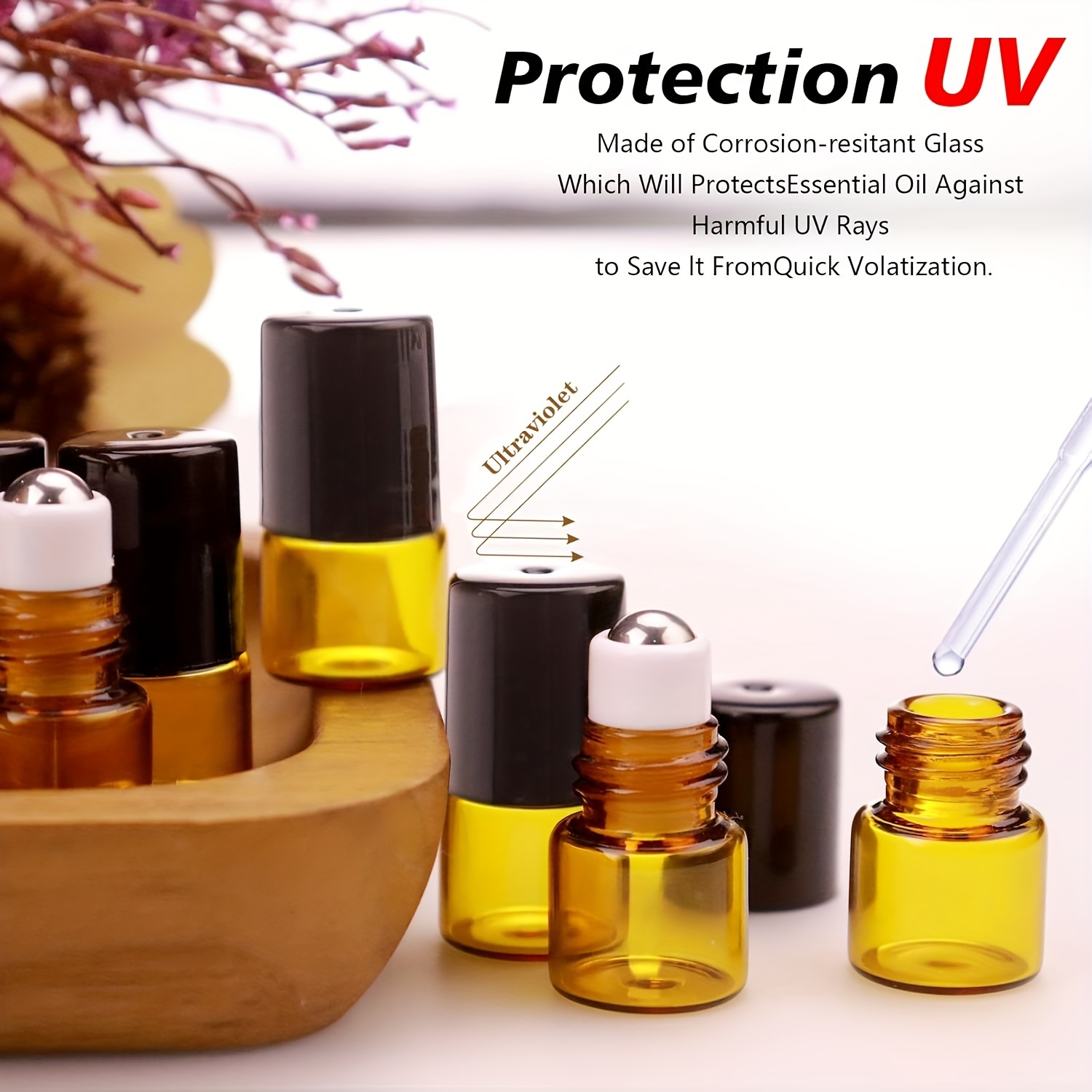 Conjunto de 60 Peças, Frascos  - Attar Oil Roll On avaliação e preço