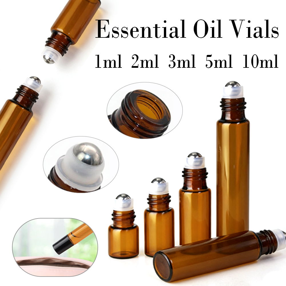 5-50 pces 1ml 2ml 3ml 5ml 10ml - Attar Oil Roll On avaliação e preço